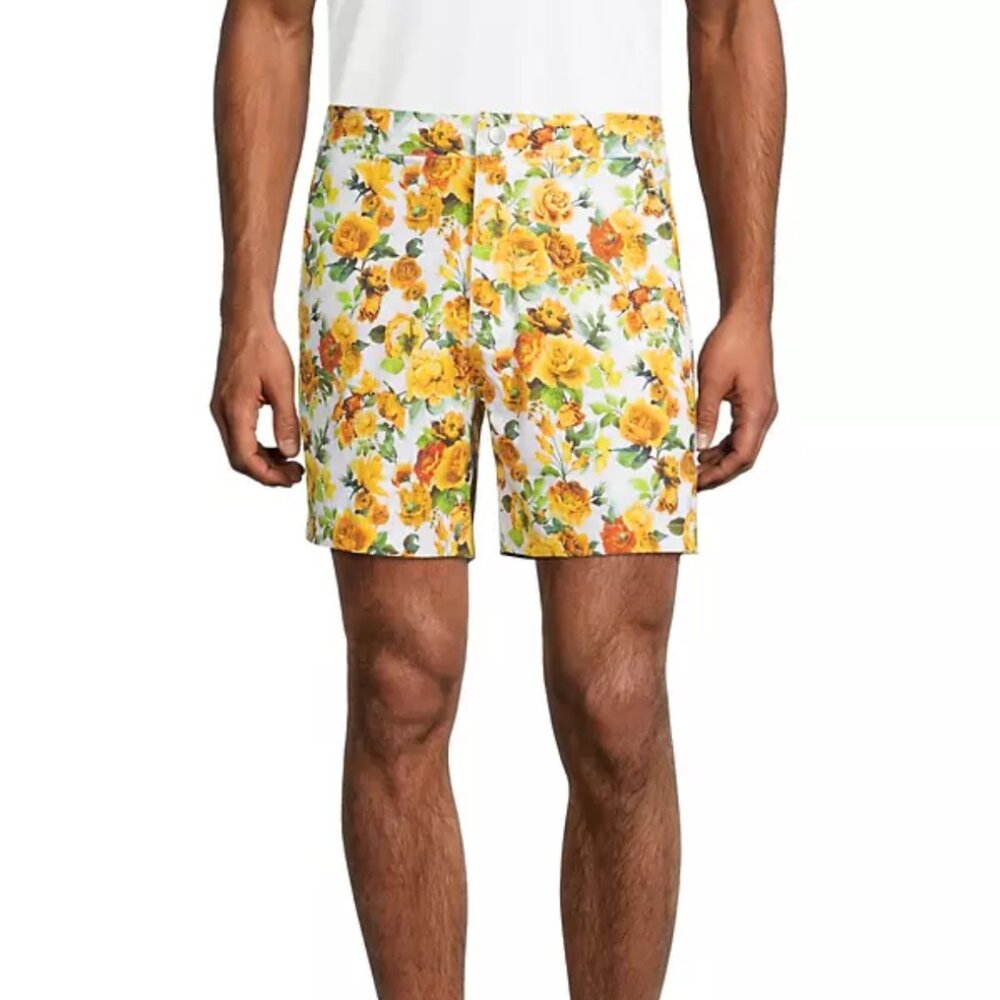 Onia Calder Eden Floral Swim Shorts
